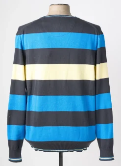 Pull Oliver Holton Bleu Manches Longues
