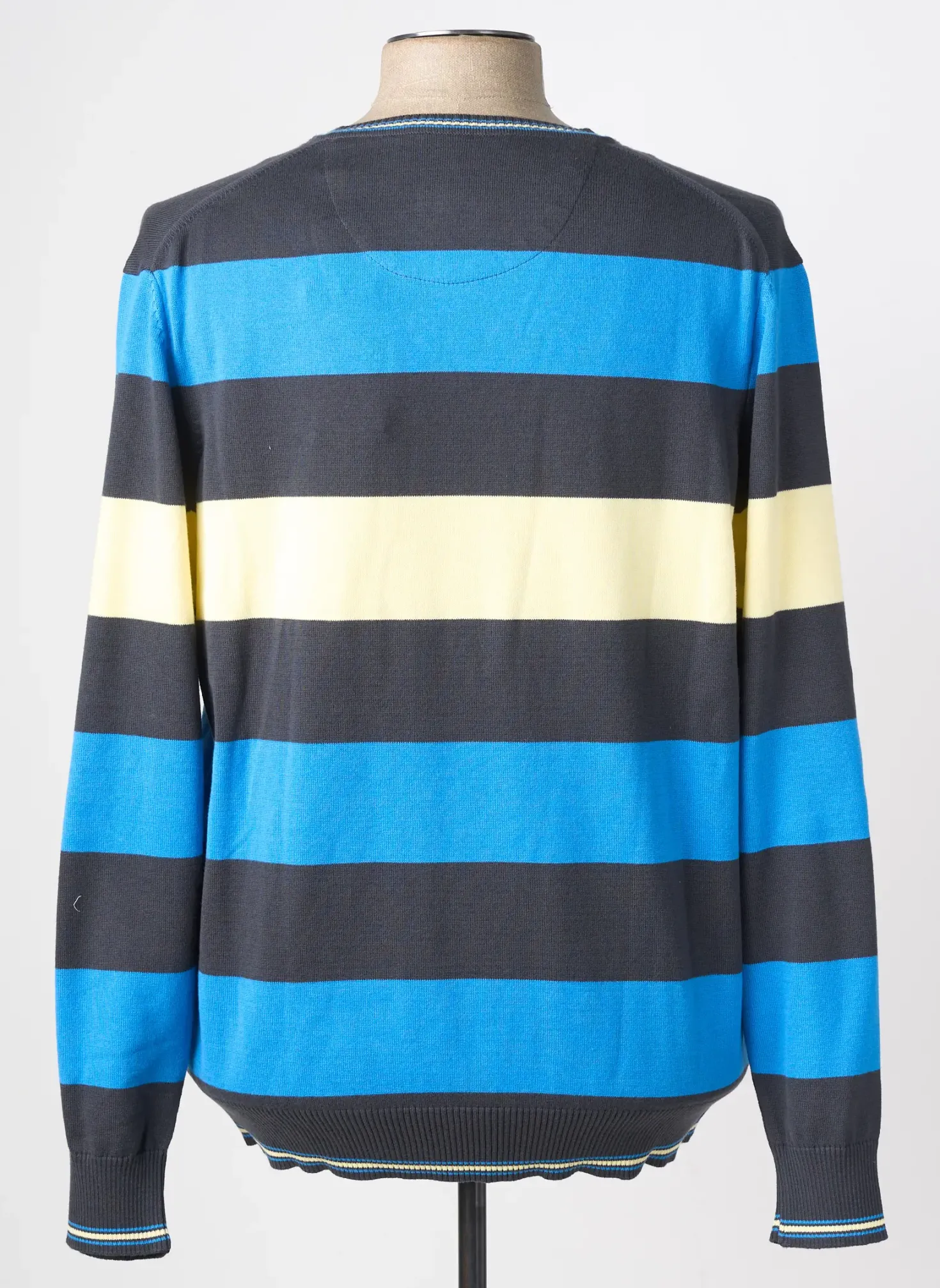 Pull Oliver Holton Bleu Manches Longues