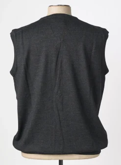 Pull Oliver Holton Noir Sans Manche