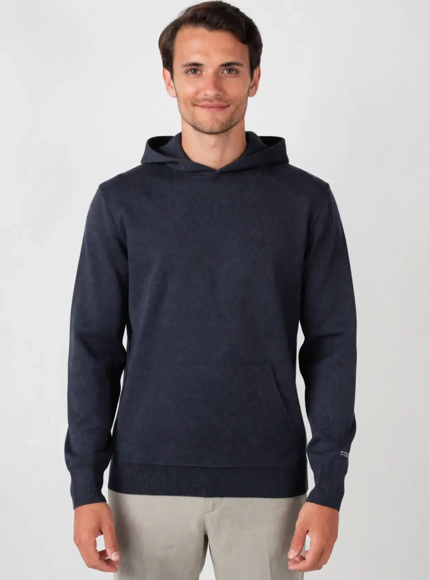 Pull Petrol Industries Bleu Manches Longues