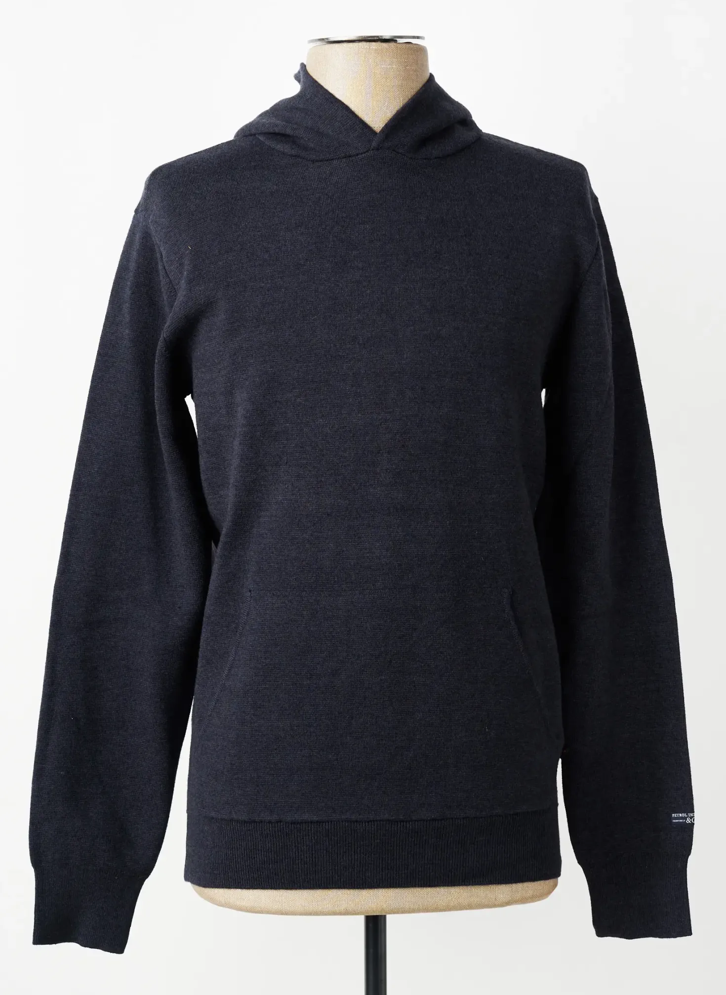 Pull Petrol Industries Bleu Manches Longues