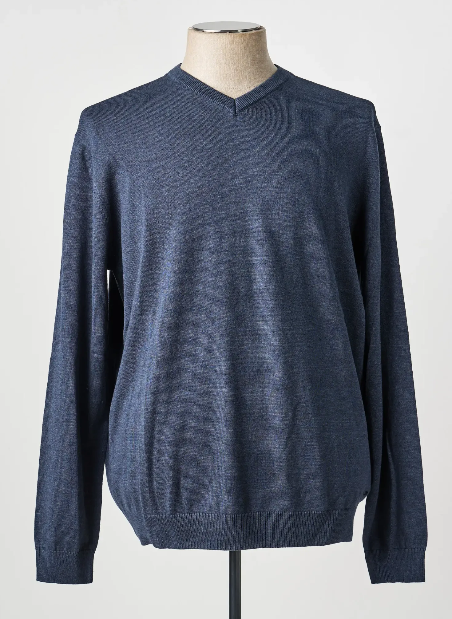 Pull Petrol Industries Bleu Manches Longues