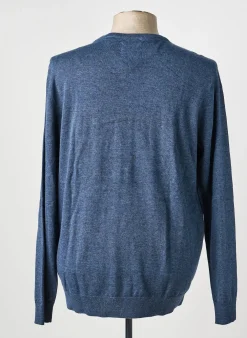 Pull Petrol Industries Bleu Manches Longues