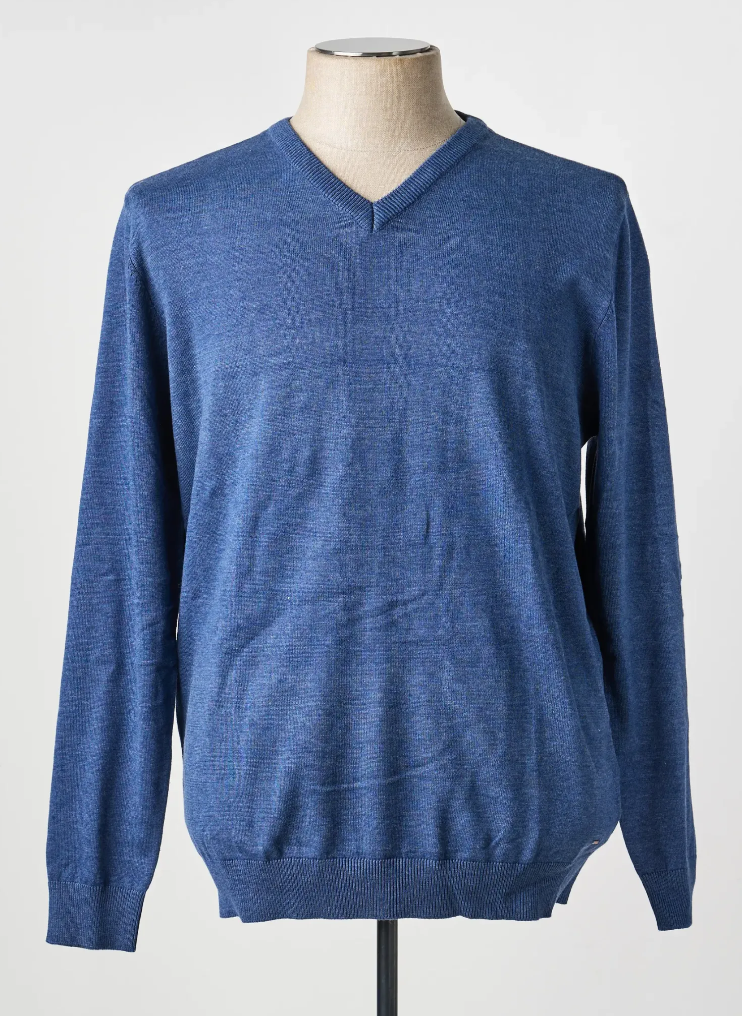 Pull Petrol Industries Bleu Manches Longues