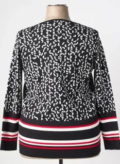 Pull Rabe Noir Manches Longues