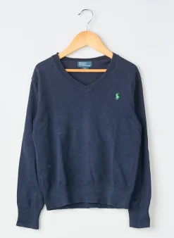 Pull Ralph Lauren Bleu Manches Longues