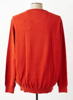 Pull Redmond Orange Manches Longues