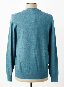 Pull Rever Mile Bleu Manches Longues