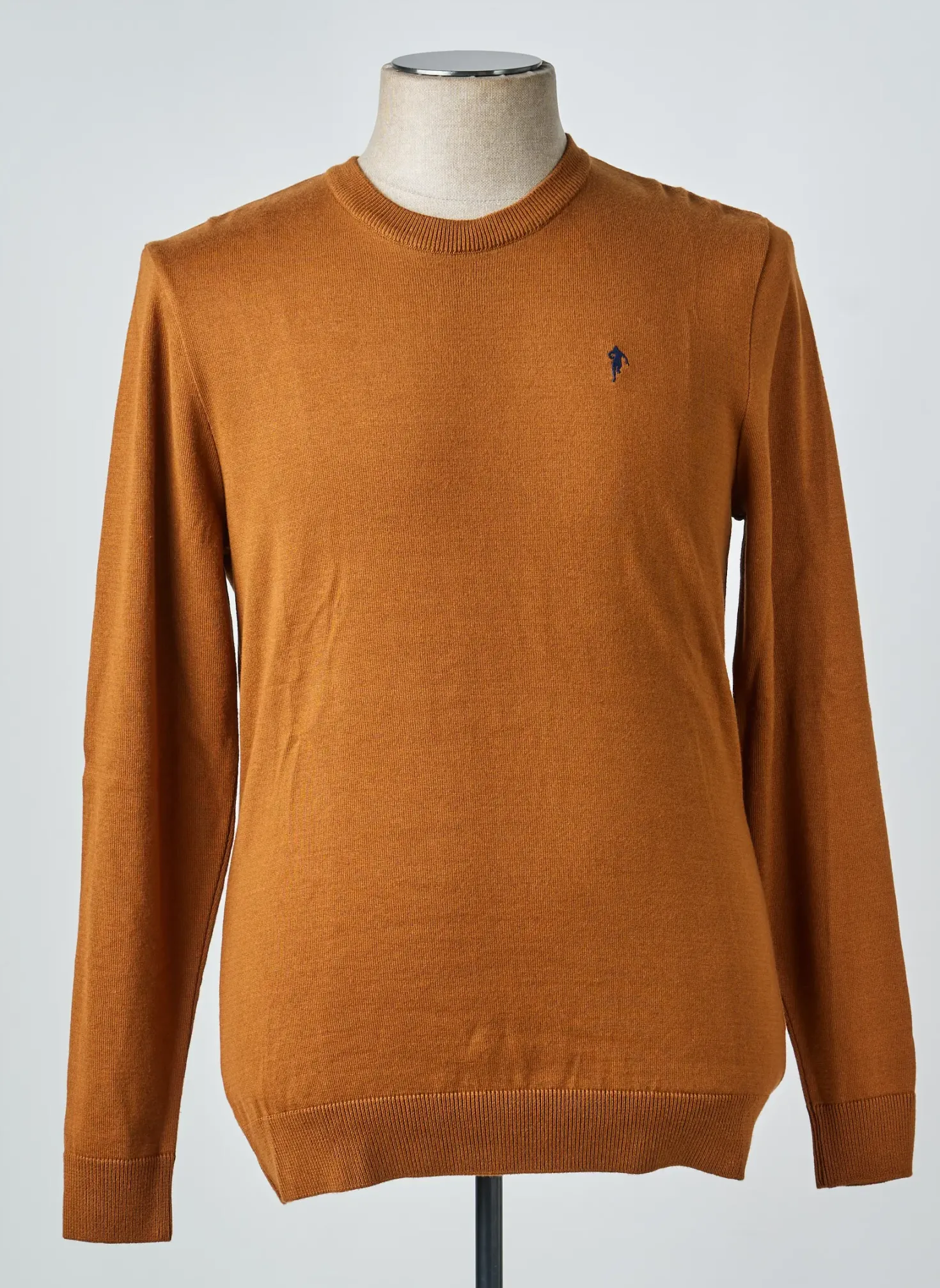 Pull Ruckfield Marron Manches Longues