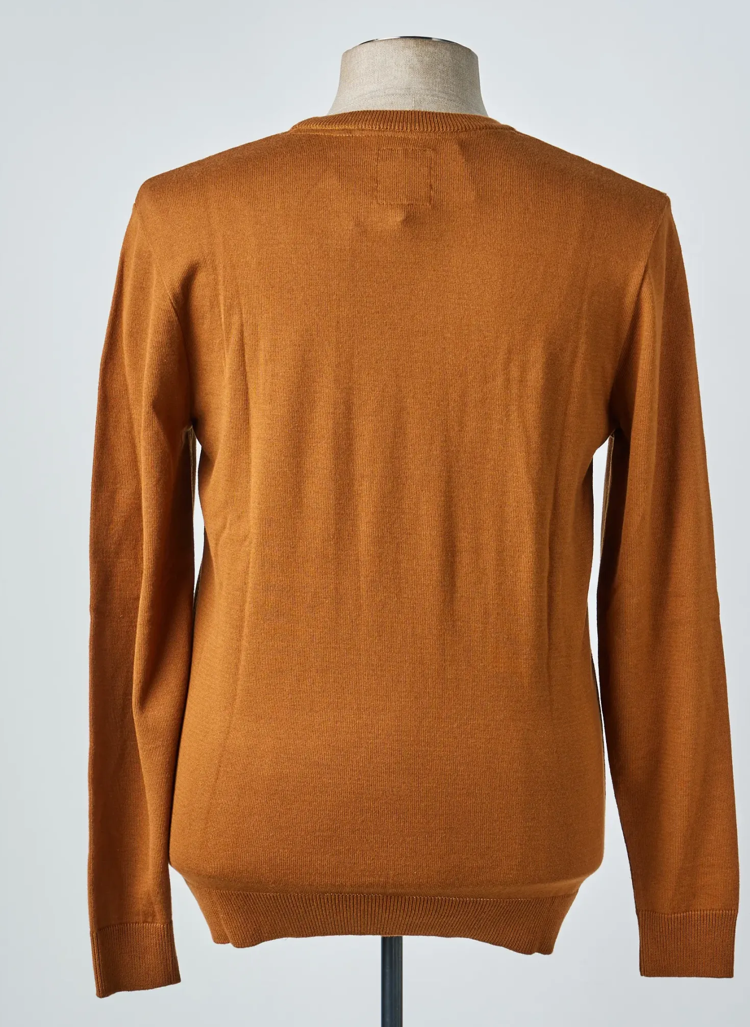 Pull Ruckfield Marron Manches Longues