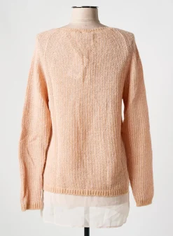Pull Salsa Rose Manches Longues
