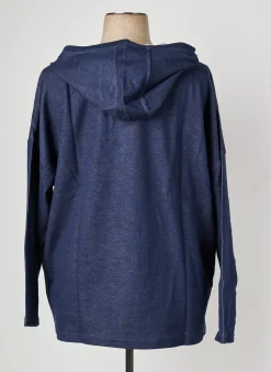 Pull Sheego Bleu Manches Longues