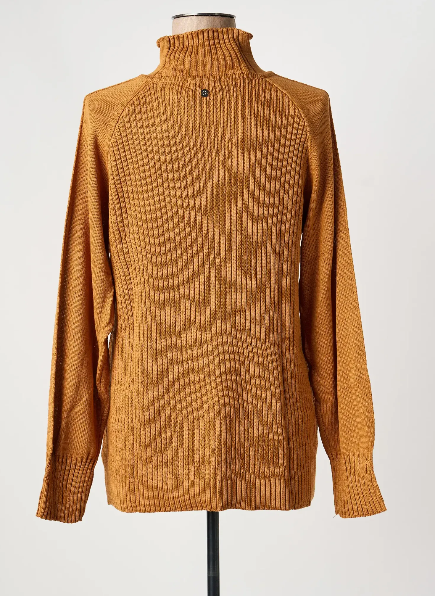 Pull Sheego Marron Manches Longues