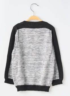 Pull Slykids Gris Manches Longues