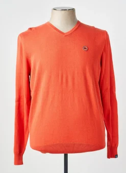 Pull Tbs Orange Manches Longues