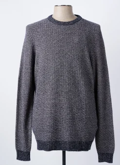 Pull Teddy Smith Bleu Manches Longues