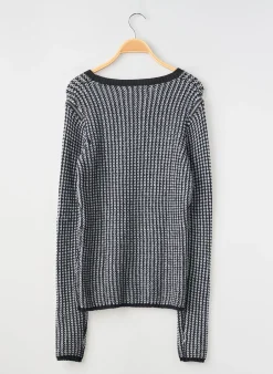 Pull Teddy Smith Noir Manches Longues