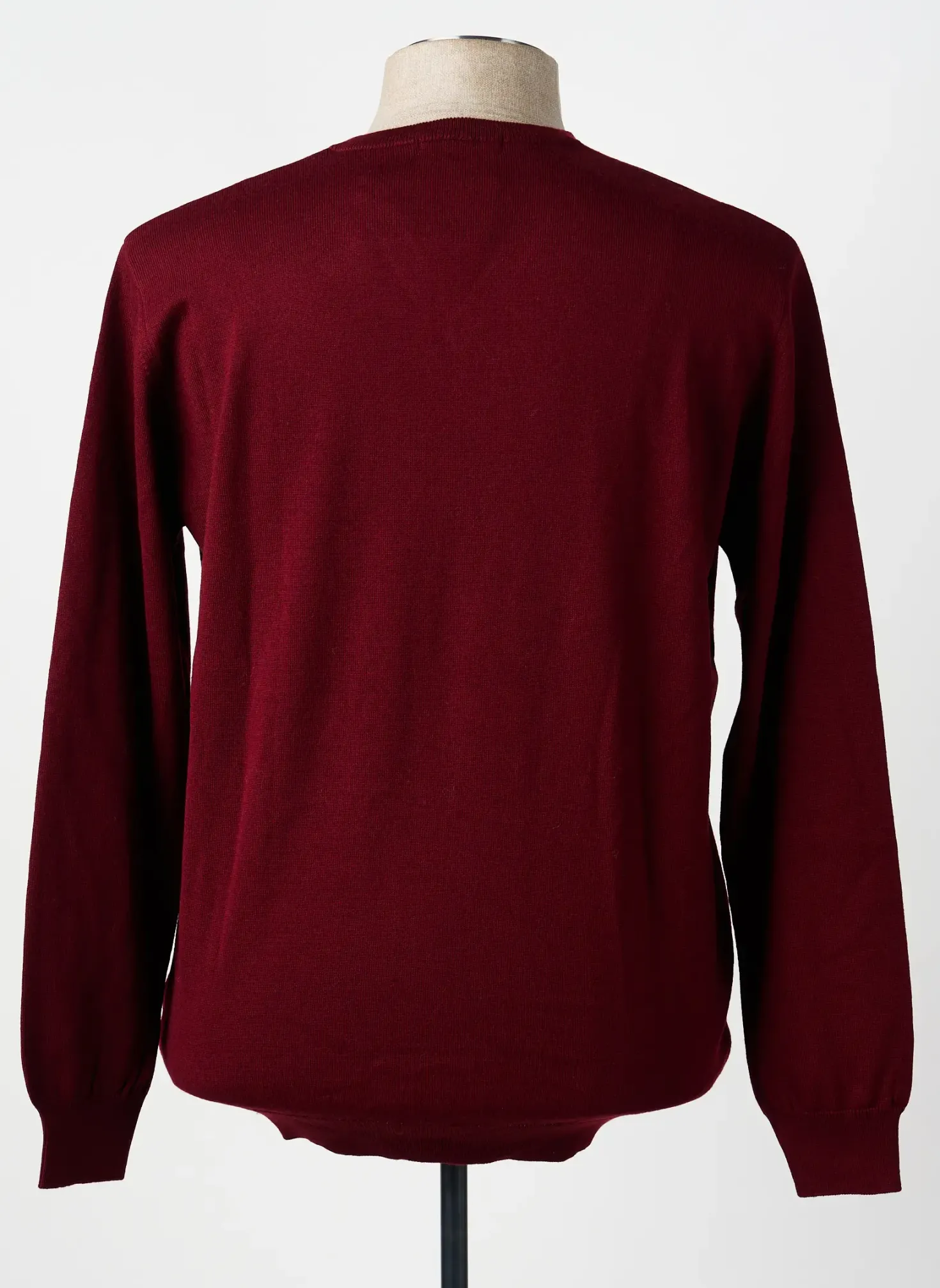 Pull Territoire D'homme Rouge Manches Longues
