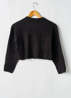 Pull Tiffosi Noir Manches Longues