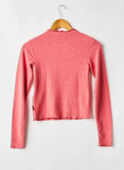 Pull Tiffosi Rose Manches Longues