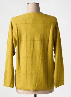 Pull Tripode Vert Manches Longues