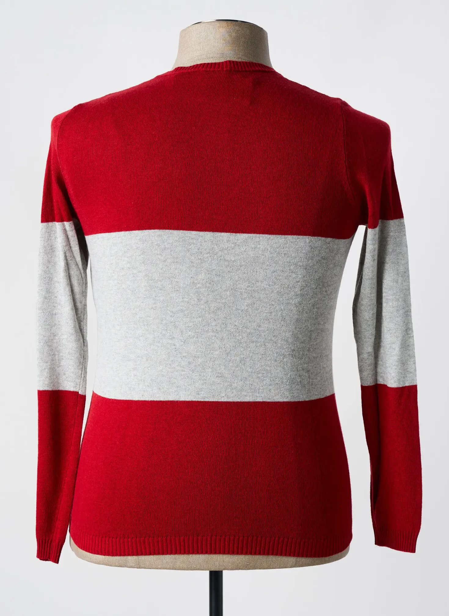 Pull United Colors Of Benetton Rouge Manches Longues