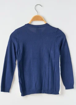 Pull United Colors Of Benetton Bleu Manches Longues