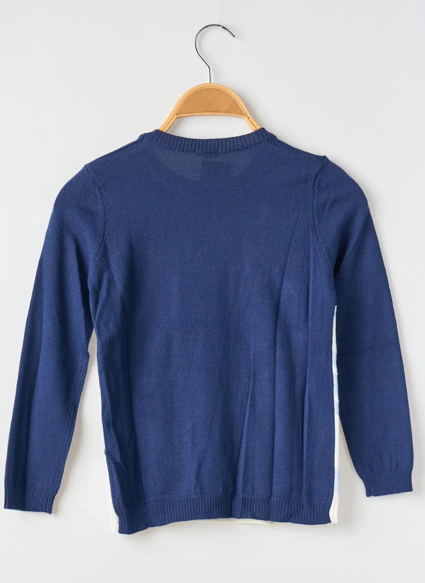 Pull United Colors Of Benetton Bleu Manches Longues