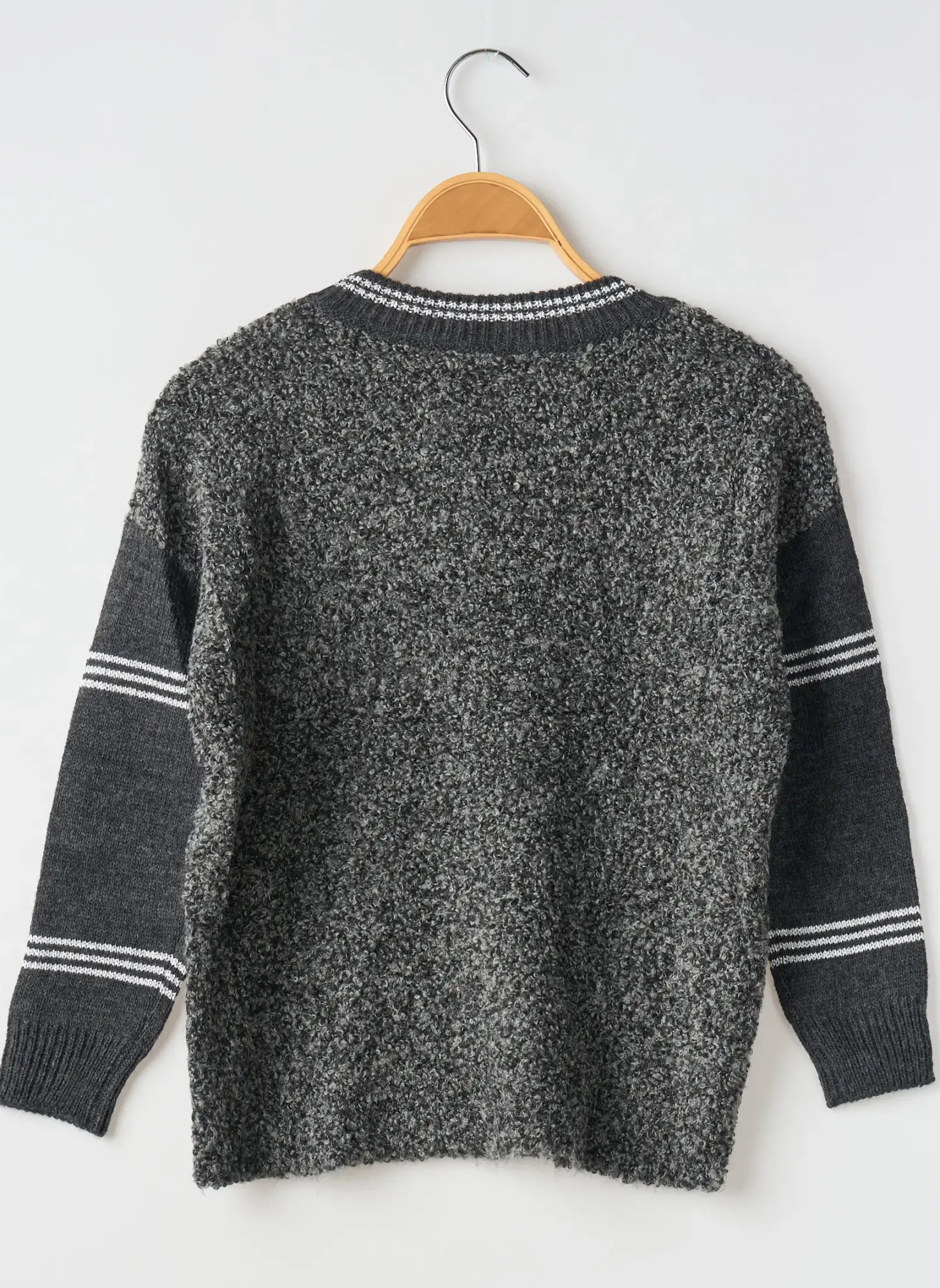 Pull United Colors Of Benetton Gris Manches Longues