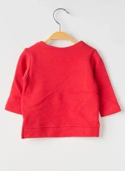Pull United Colors Of Benetton Rouge Manches Longues