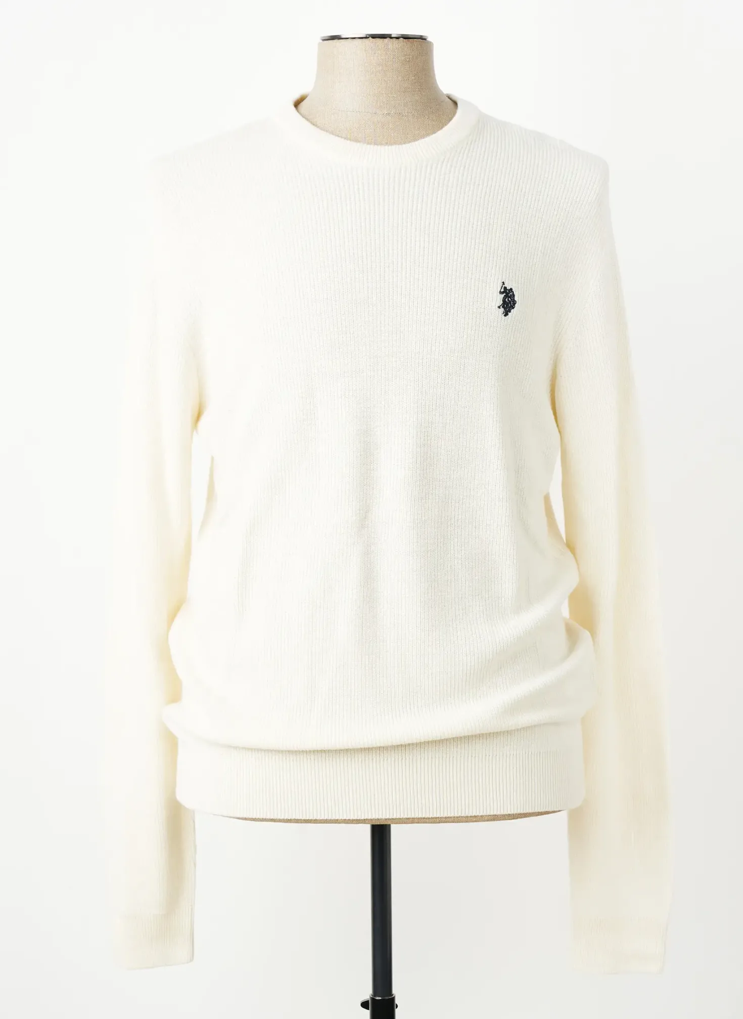 Pull U.s. Polo Assn Beige Manches Longues