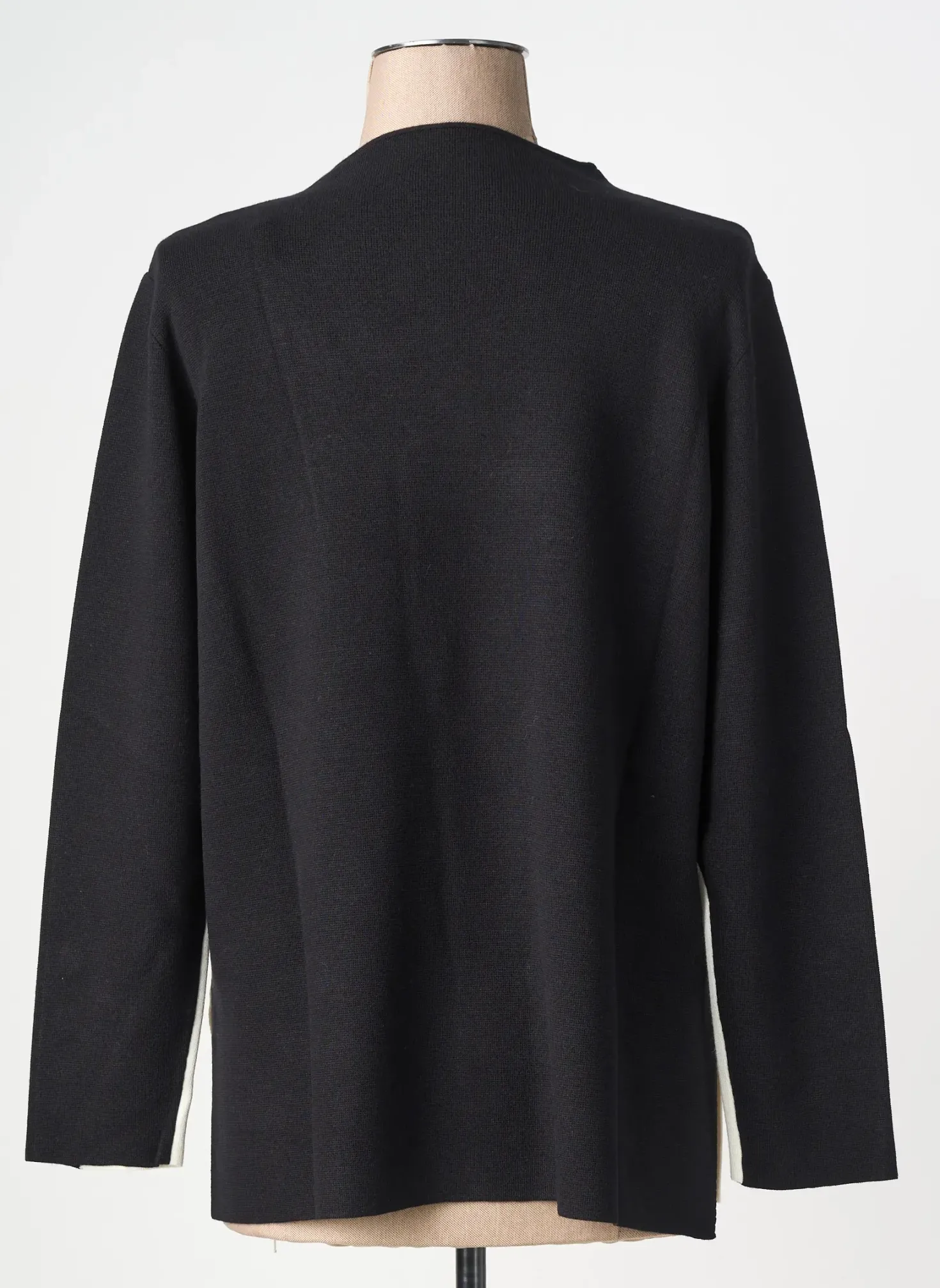 Pull Volpato Blanc Manches Longues
