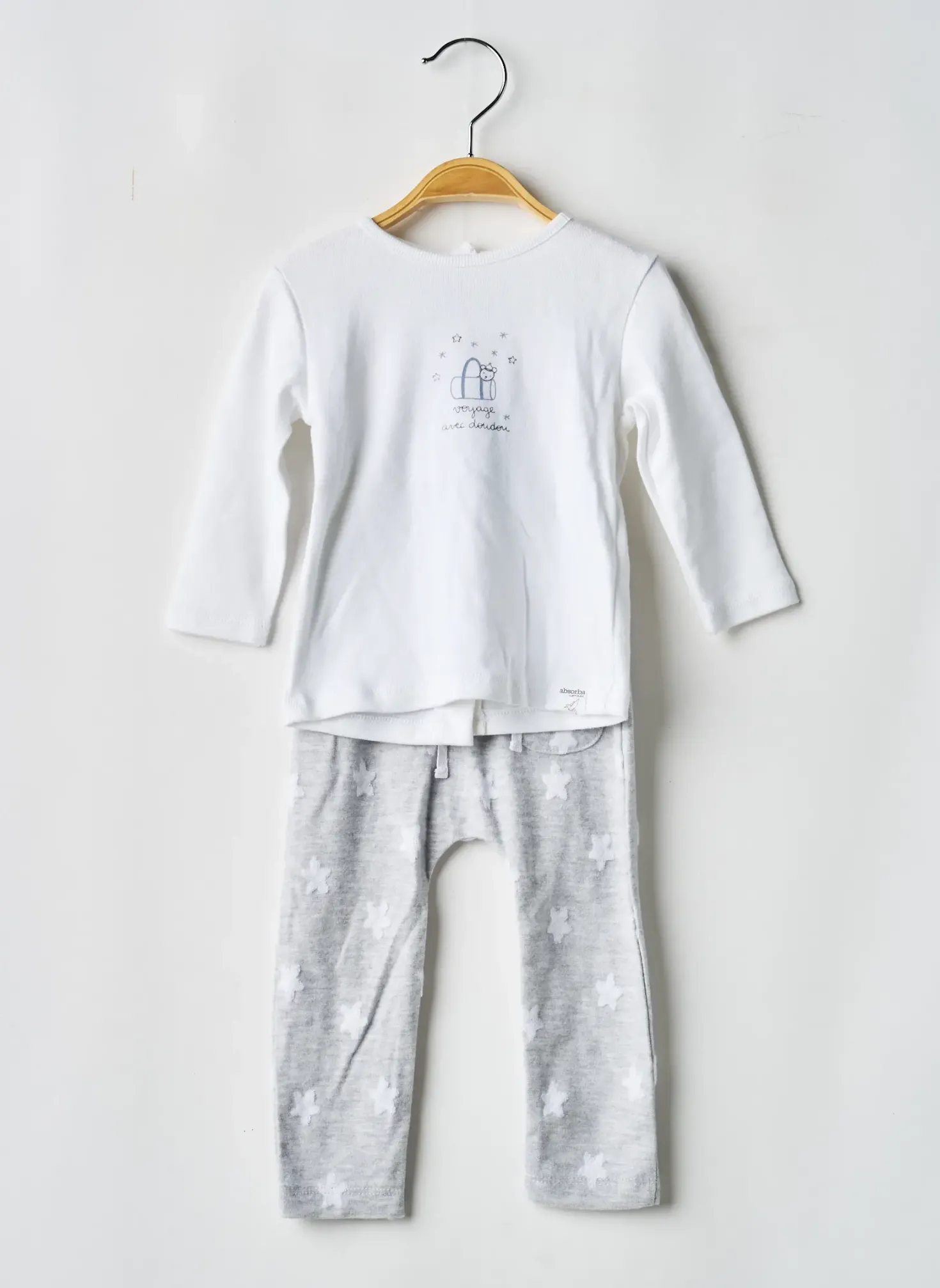 Pyjama Absorba Gris