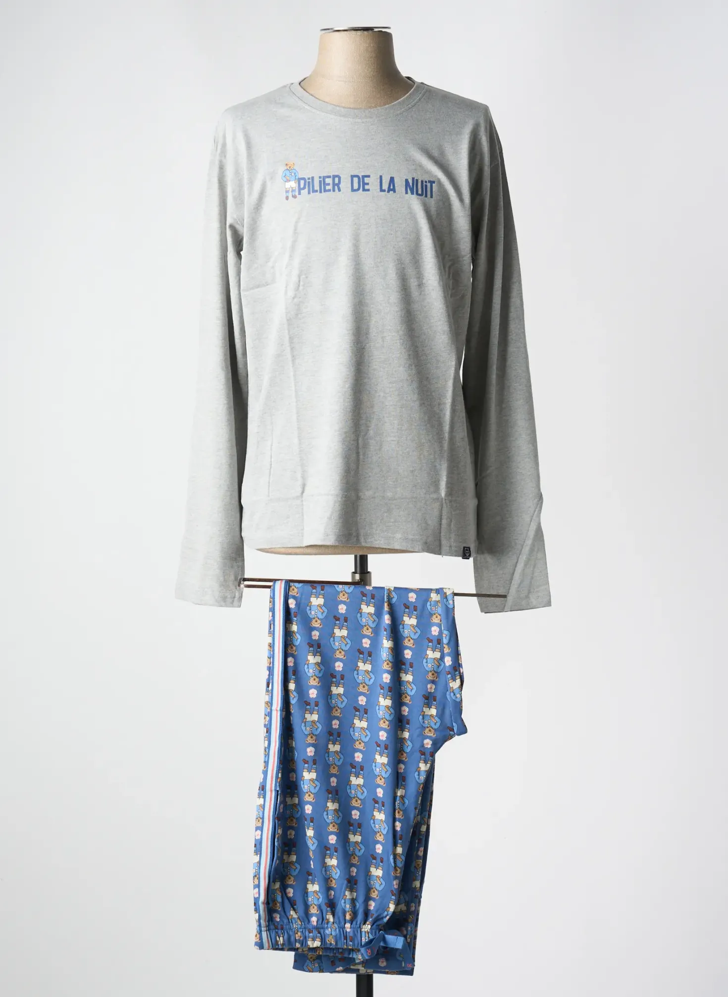Pyjama Arthur Gris