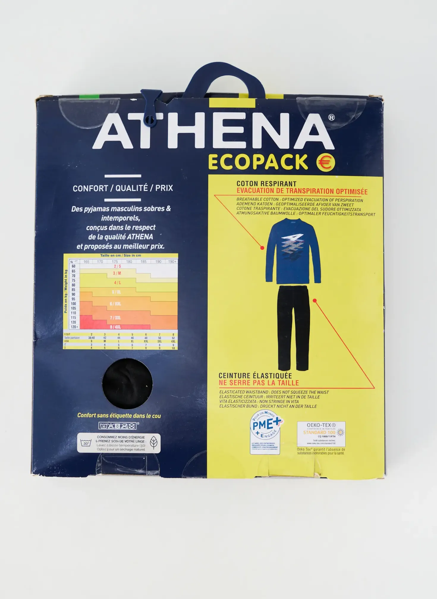 Pyjama Athena Bleu