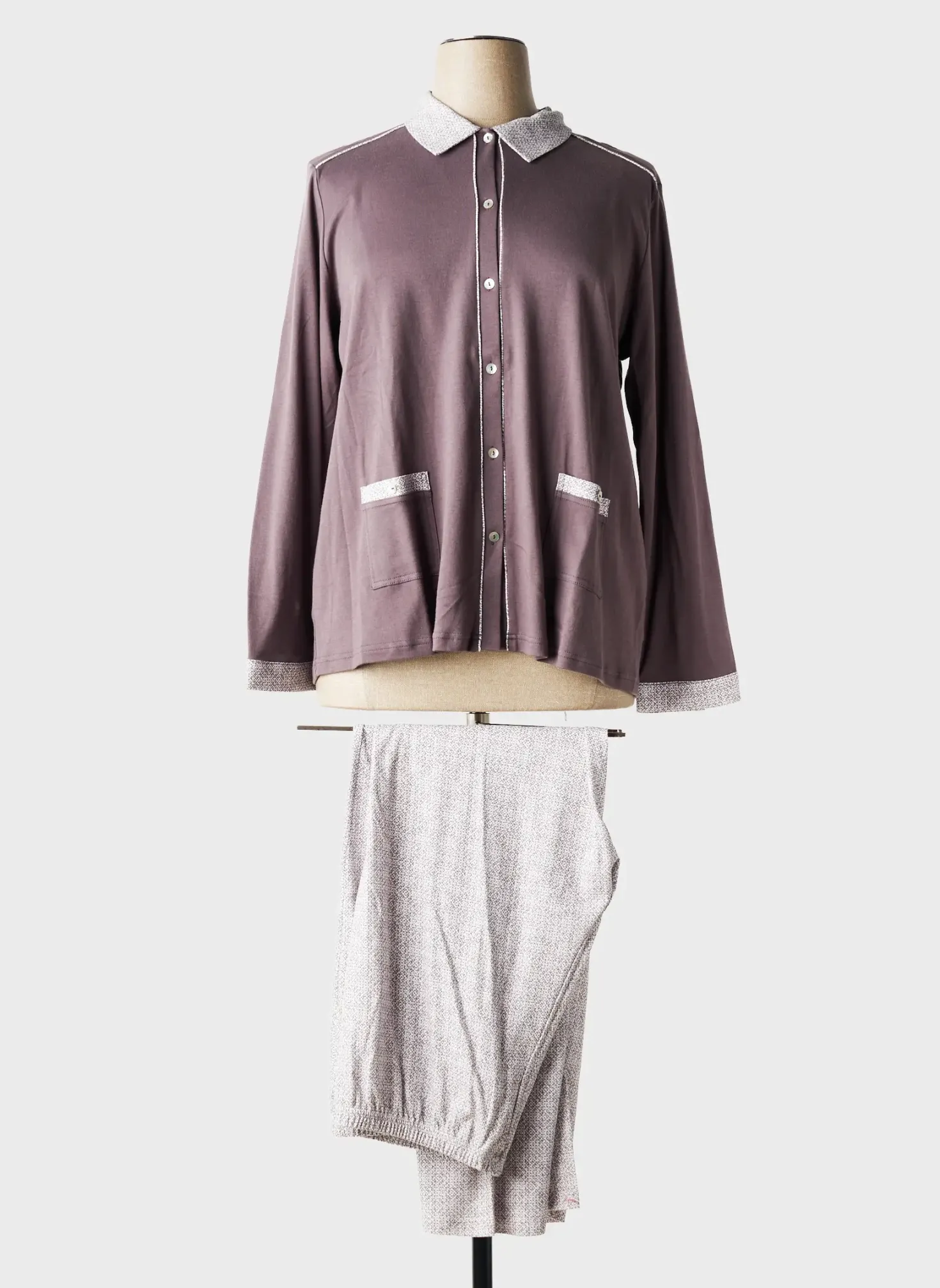 Pyjama Canat Marron