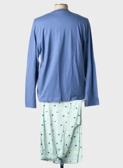 Pyjama Christian Cane Bleu