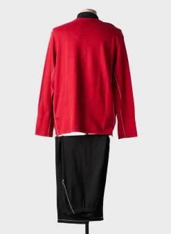 Pyjama Christian Cane Rouge