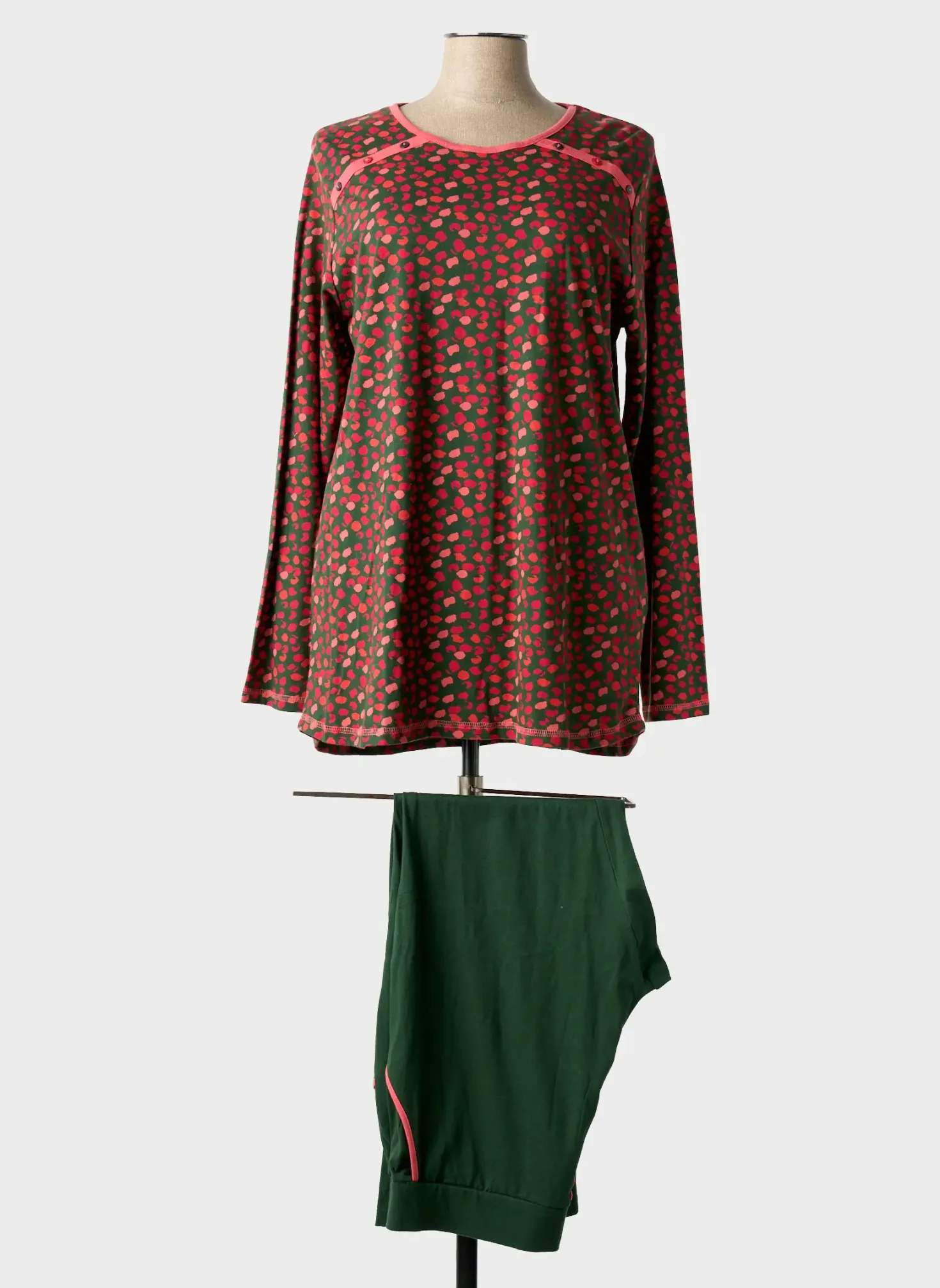 Pyjama Christian Cane Vert