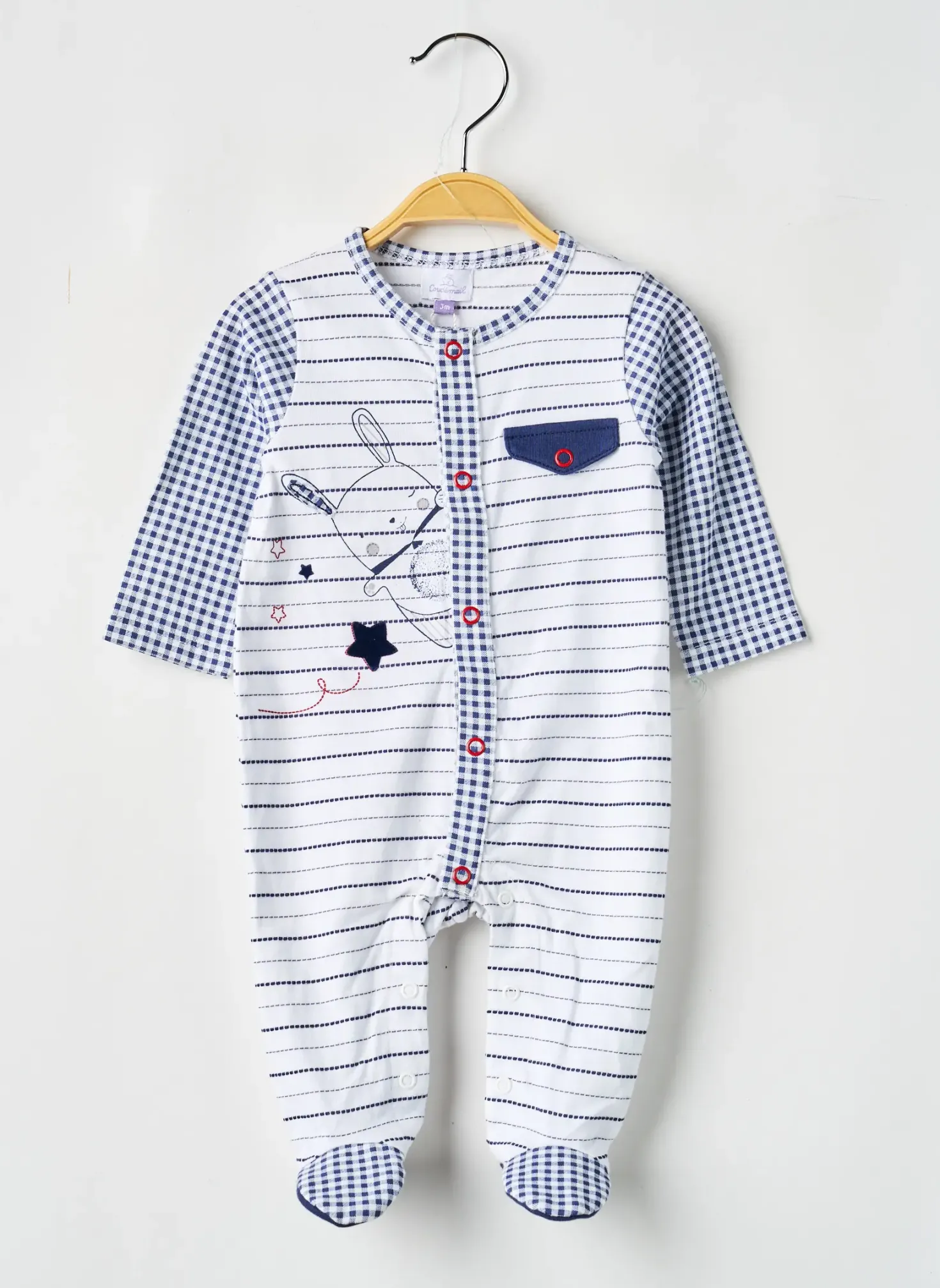 Pyjama Coudemail Bleu