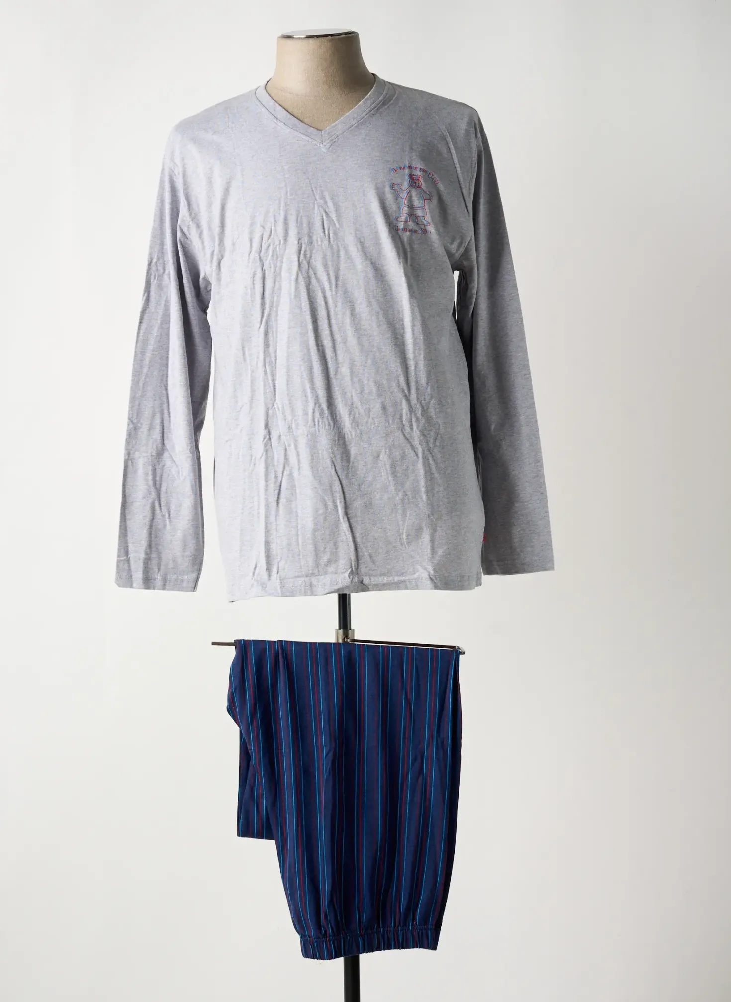 Pyjama Coup De Coeur Gris