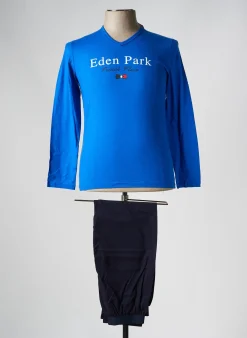 Pyjama Eden Park Bleu
