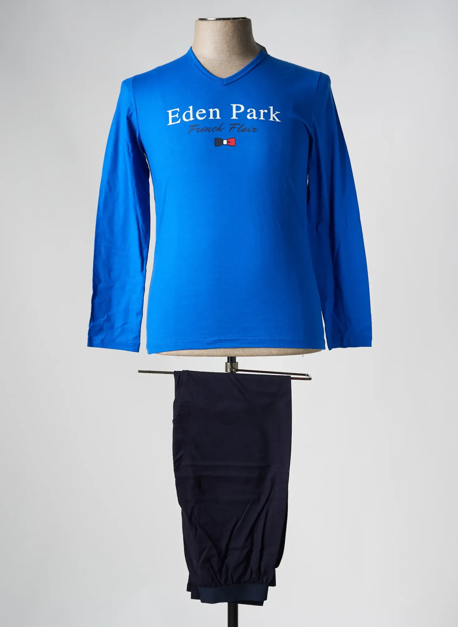 Pyjama Eden Park Bleu