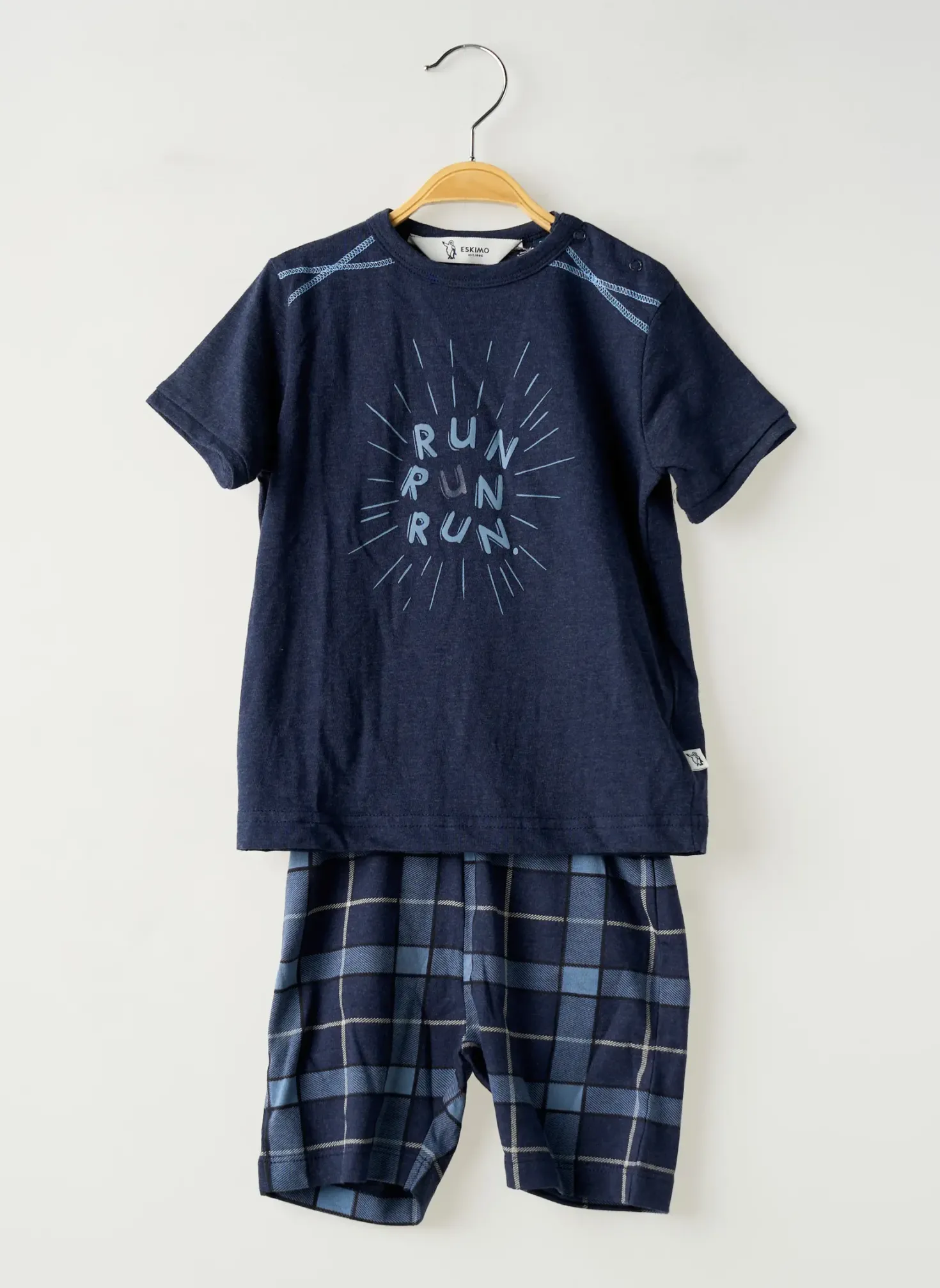 Pyjama Eskimo Bleu