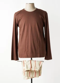 Pyjama Hom Marron