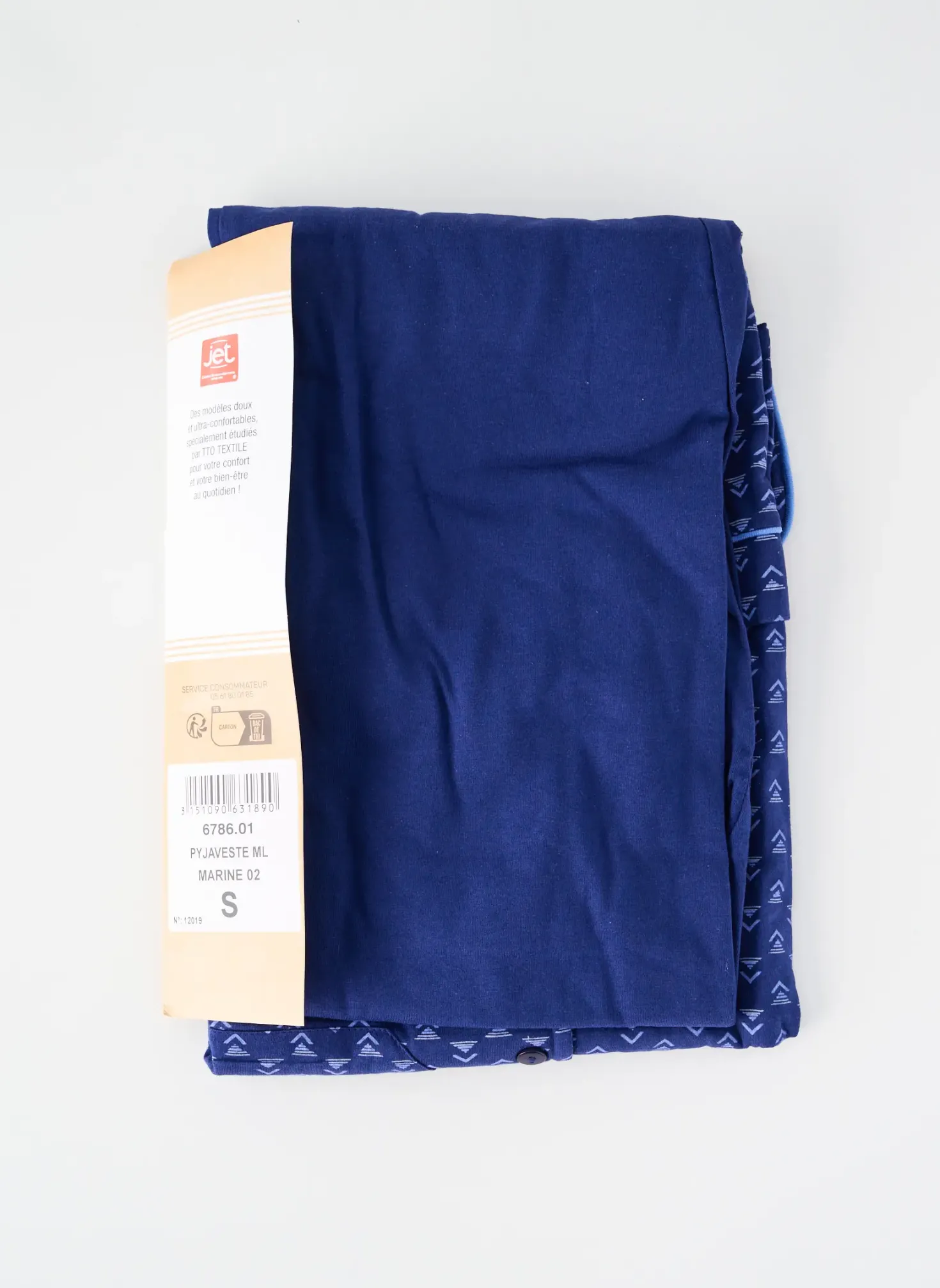 Pyjama Jet Bleu