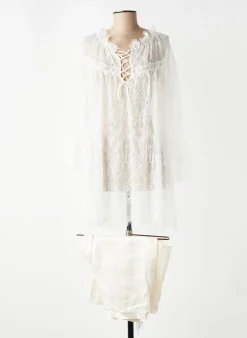 Pyjama Marjolaine Blanc