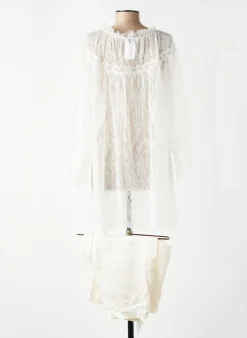Pyjama Marjolaine Blanc