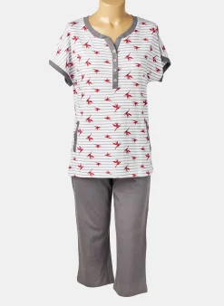 Pyjama Pastunette Gris