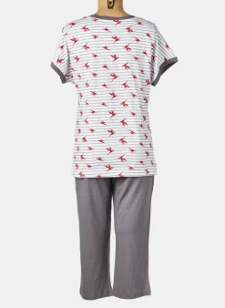 Pyjama Pastunette Gris